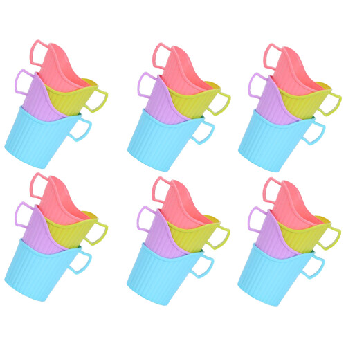 48Pièces Porte- Anti-Brûlure Couleurs Variées
