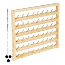 1Ensemble Support À En Bois Multifonction Pour Fil De Couture