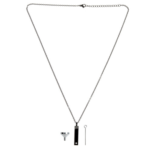 4Sets Metall Urnenkette Ascheanhänger Für Männer