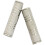 10Pièces Adaptateurs Microphone Métal Argent Connecteurs Audio 3,5mm 1