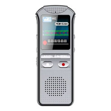 X30 80 Godzin Nagrywania Dyktafonu Aktywowany Bezstratnym Odtwarzaniem Muzyki Cyfrowy Zmienny Odtwarzaniem Dyktafonu 32G