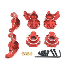 Zestaw Przedniej Osi C do Modernizacji Samochodu RC dla 1/10 TRX4 HUANGBO 1/10 R1001 R1002 R1003 Części do Modernizacji Samochodu RC D