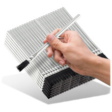 Acid Brushes - 144 Count 3/8inch Horsehair Acid Flux Brushes, Great for Crafting, Welding, Home, School or Shop