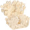 10Sets 3D Boot Puzzels Lichtbruin DIY Speelgoed Kinderen 1