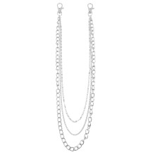 Zilveren Metalen Broekketting Punk Stijl Jeans En Broeken