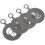 20Pcs Art Stencils for Coffee Cappuccino Design 1