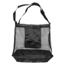5St Multifunctionele Zwarte Mesh Crossbody Voor En Fruit