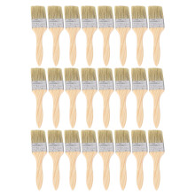 24 Pack of 1.5 Inch (35mm) Paint Brushes and Chip Paint Brushes for Paint Stains Varnishes Glues and Gesso