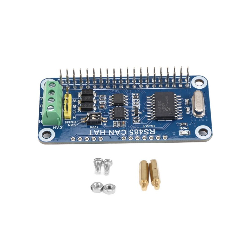 Waveshare Rs485 Can Hat For Raspberry Pi Allows Stable Long-Distance Communication Supports Raspberry Pi Series Boards 4713561241954