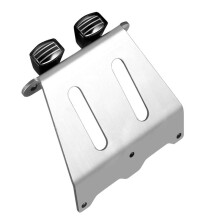 Paraurti Anteriore per Auto RC con Luce LED per  CW-01 Lunch Box ORV Chassis RC Car Aggiornamenti DIY Parti