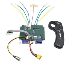 10S 24/36V Dual Belt Hub Motor Drive ESC 2.4G Remote Control Motor Electric Skateboard Longboard Controller(For Belt)