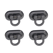 12St Zwart Metalen Purse Lock Praktisch Handtas En Bag Decor