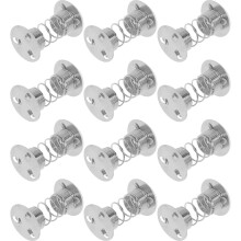 24Pièces Ressorts Métalliques Argentés Pour Poupées Accessoires De Jeu