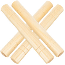 16St Beige Trommelstokjes Voor Kinderen Leren En Spelen