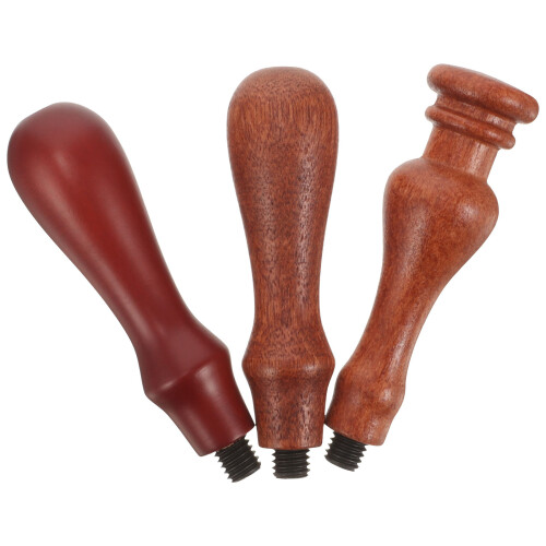 3Pièces Poignées Remplacement Sceau De Cire Bois , Usage Pratique