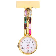 3St Vrouwen Verpleegster Horloge Gouden Kwaliteit Aaloy Materiaal