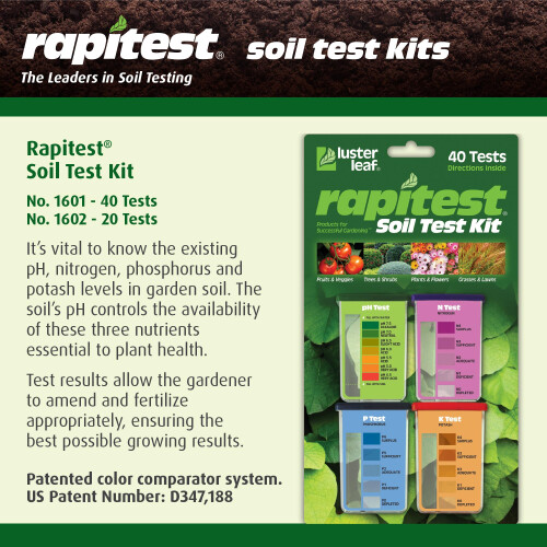 Luster Leaf 1602 Soil Test Kit, 20 1