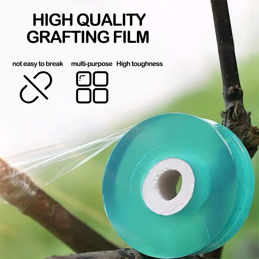 Bailinks 2 Pcs Grafting Tape Biodegradable Grafting Film Stretchable C