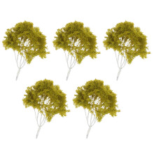 20Stk Miniatur Baum Modell Grün Aus Sicherem Material Für Innen