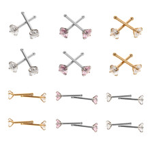 48Stk Nasenringe Damen Kleine Nose Piercing Schmuck