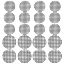 200St Zwarte Mesh Bodempads Voor Met Luchtdoorlatendheid