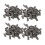 800Stk Graue Backsteine Aus Ton DIY Modell Baustoffe Deko 1
