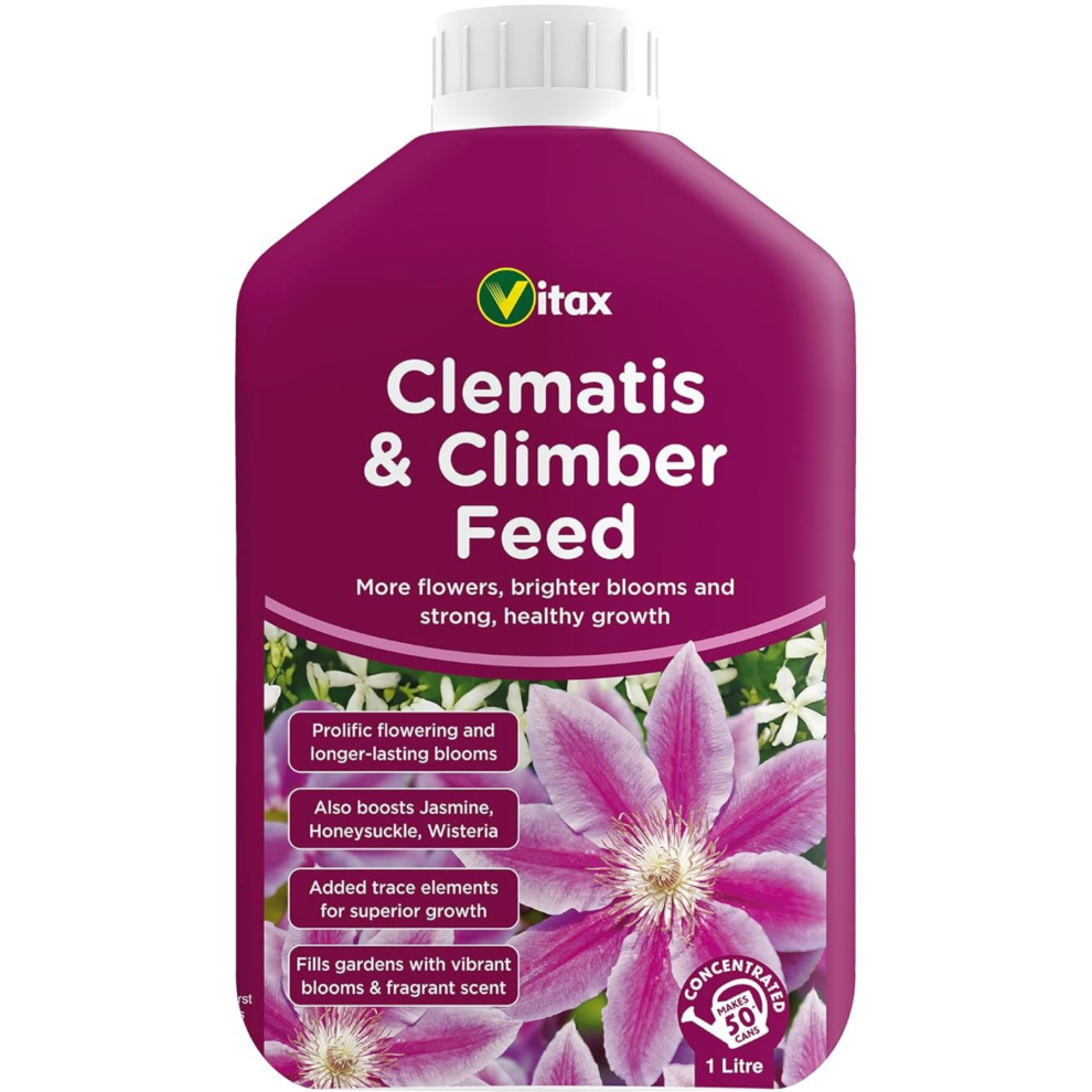 Caprican Vitax Clematis & Climber Liquid Feed 1L - Professional Bloom Booster