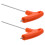 4Pcs T-Handle Hex Wrench Tools in Orange Crv for Multi-Angle Repair 1