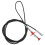 3Pcs Durable Flexible Claw Pickup Tool Red Grabber Drain Cleaning Tool 1