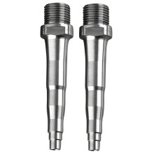 2St Cykel Titanium Pedal Spindlar Passar för SpeedPlay Zero X1 X2 & Light Action 78Mm