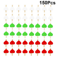 300Pièces Porte-Photos En Bois Naturel Clips Universels Colorés