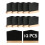 12Pack  Chalkboard Signs, Kitchen Notes Chalk Boards with Stands 10X7.2cm Small Blackboard Message Tabletop Board 1