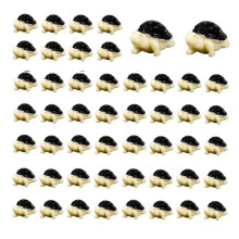 50 STUKS  Jungle Dieren Beeldjes Hars Kleine Dierenminiaturen Wilde Dieren Miniatuur Tuinaccessoires, een