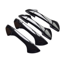 8Pcs/Kit Glossy Black Door Handle Covers Trims for  Accord Sedan 2008-2012