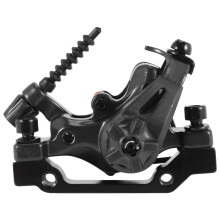 Fahrrad Vorne Hinten Scheiben Brems Sattel für XC MTB Mountainbike Speed Clip Doppel Kolben Mechanischer Scheiben Brems Satz