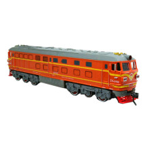 Crianças Simulação 1:87 Liga Interno-Combustão Locomotiva Modelo Brinquedo Acusse-Óptica Trem Brinquedos para Crianças Presente (B)