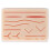 Upgraded Large 3-Layer Suture Pad with Wounds for Practicing Suturing - Not Easily Separate, Tear or Rip 1