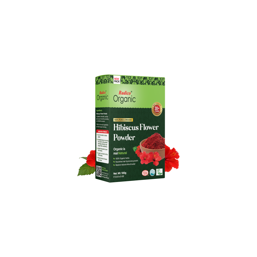 Radico Natural Bio Organic Hibiscus Hair Mask