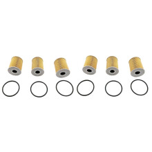 6Pcs Engine Motor Oil Filter Kit 94810722200 for 911 Cayenne V6 V8