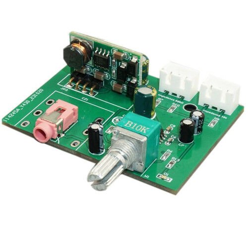 Dynamic Microphone Capacitor Amplifier Preamplifier Mic Pickup Small Signal Amplification Circuit Module 3.5mm Interface 1