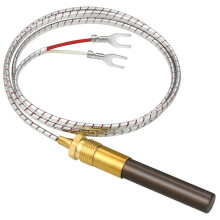 Gas Fryer Thermocouple, Thermopile Replacement Fryer Parts for 60125501, Gas Fryer Replacement
