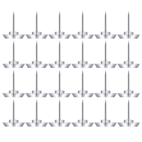 600St Plastic Ster Pushpins Transparant Multifunctionele Duimspijkers