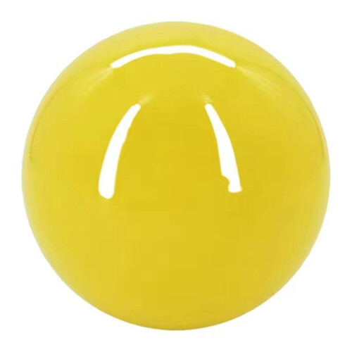 1 Piece Solid Color Park  Balls Park   60mm 2.36in Yellow