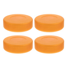 16Pièces Palets Hockey Dorés PVC Pour Loisir