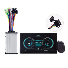 H8 Vélo Électrique Écran LCD + Contrôleur Écran Projection Navigation Chronomètre Numérique Compteur de Vitesse Compteur Ebike B