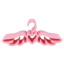 20 Pcs New Design Fly Angel Plastic Clothes Shirt Hanger, Cute Pretty Loving Heart Scarf Underwear Hanger Rack