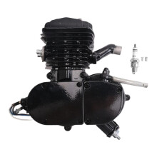 80CC 2-Stroke Bicycle Engine Kit 26inch-28inch Bikes 1.85KW 5500RPM CDI Motor Motorized Bike Conversion Kit Black