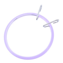 2Stk Violette Stickringe DIY Kreuzstich Halter Mit Federspannung
