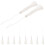 20Pièces Pompons Suspendus Blancs Accessoires Créatifs Pour Décor 1