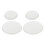 12Pièces Diaphragmes Stéthoscope PVC Remplaçables Usage Médical 1